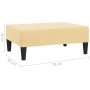 Cream velvet footstool 78x56x32 cm by vidaXL, Ottomans - Ref: Foro24-337696, Price: 66,99 €, Discount: %