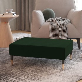 Dark green velvet stool 78x56x32 cm by vidaXL, Ottomans - Ref: Foro24-337700, Price: 95,99 €, Discount: %