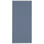 Panel para tejado acero galvanizado gris 12 unidades 100x45 cm de vidaXL, Techo - Ref: Foro24-317213, Precio: 67,99 €, Descue...