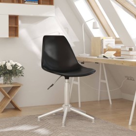 Black PP swivel office chair by vidaXL, Office chairs - Ref: Foro24-338295, Price: 78,99 €, Discount: %