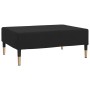 Black velvet footrest 78x56x32 cm by vidaXL, Ottomans - Ref: Foro24-337704, Price: 85,22 €, Discount: %