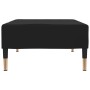 Black velvet footrest 78x56x32 cm by vidaXL, Ottomans - Ref: Foro24-337704, Price: 85,22 €, Discount: %