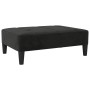 Reposapiés de terciopelo negro 78x56x32 cm de vidaXL, Otomanas - Ref: Foro24-337734, Precio: 76,53 €, Descuento: %