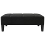 Reposapiés de terciopelo negro 78x56x32 cm de vidaXL, Otomanas - Ref: Foro24-337734, Precio: 76,53 €, Descuento: %