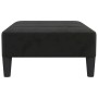 Reposapiés de terciopelo negro 78x56x32 cm de vidaXL, Otomanas - Ref: Foro24-337734, Precio: 76,53 €, Descuento: %