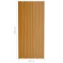 Galvanized steel roof panel in wood color, 36 units, 100x45 cm. by vidaXL, Ceiling - Ref: Foro24-317220, Price: 161,41 €, Dis...