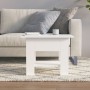 Mesa de centro madera de ingeniería brillo blanco 55x55x42 cm de vidaXL, Mesas de centro - Ref: Foro24-810268, Precio: 42,52 ...