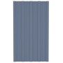 Gray galvanized steel roof panel 36 units 80x45 cm by vidaXL, Ceiling - Ref: Foro24-317202, Price: 125,86 €, Discount: %