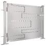 Stainless steel garden gate 100x75 cm by vidaXL, garden gates - Ref: Foro24-316854, Price: 143,61 €, Discount: %