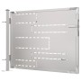 Stainless steel garden gate 100x75 cm by vidaXL, garden gates - Ref: Foro24-316854, Price: 143,61 €, Discount: %