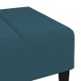 Blue velvet footstool 78x56x32 cm by vidaXL, Ottomans - Ref: Foro24-337757, Price: 75,99 €, Discount: %