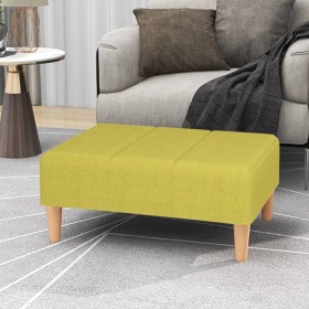 Green fabric footrest 78x56x32 cm by vidaXL, Ottomans - Ref: Foro24-337752, Price: 78,99 €, Discount: %