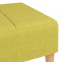 Reposapiés de tela verde 78x56x32 cm de vidaXL, Otomanas - Ref: Foro24-337752, Precio: 78,64 €, Descuento: %