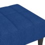 Blue fabric footstool 78x56x32 cm by vidaXL, Ottomans - Ref: Foro24-337782, Price: 82,55 €, Discount: %