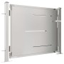 Puerta de jardín de acero inoxidable 100x75 cm de vidaXL, Puertas de jardín - Ref: Foro24-316859, Precio: 181,99 €, Descuento: %