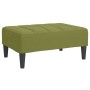 Light green velvet footstool 78x56x32 cm by vidaXL, Ottomans - Ref: Foro24-337792, Price: 62,06 €, Discount: %