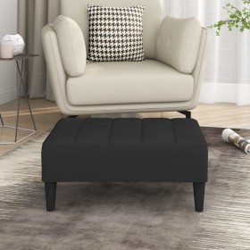 Black velvet footstool 78x56x32 cm by vidaXL, Ottomans - Ref: Foro24-337795, Price: 89,99 €, Discount: %