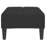 Reposapiés de terciopelo negro 78x56x32 cm de vidaXL, Otomanas - Ref: Foro24-337795, Precio: 89,48 €, Descuento: %