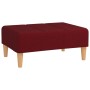 Red wine red fabric footstool 78x56x32 cm by vidaXL, Ottomans - Ref: Foro24-337754, Price: 90,99 €, Discount: %