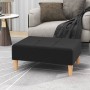 Black fabric footstool 78x56x32 cm by vidaXL, Ottomans - Ref: Foro24-337747, Price: 78,64 €, Discount: %