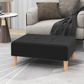 Black fabric footstool 78x56x32 cm by vidaXL, Ottomans - Ref: Foro24-337747, Price: 78,73 €, Discount: %