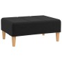 Black fabric footstool 78x56x32 cm by vidaXL, Ottomans - Ref: Foro24-337747, Price: 78,99 €, Discount: %