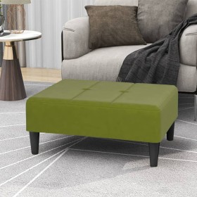 Green velvet footstool 78x56x32 cm by vidaXL, Ottomans - Ref: Foro24-337761, Price: 57,99 €, Discount: %