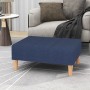 Blue fabric footstool 78x56x32 cm by vidaXL, Ottomans - Ref: Foro24-337751, Price: 87,25 €, Discount: %