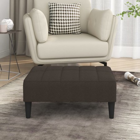 Dark brown fabric footstool 78x56x32 cm by vidaXL, Ottomans - Ref: Foro24-337781, Price: 57,99 €, Discount: %