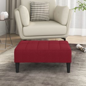 Red wine red fabric footstool 78x56x32 cm by vidaXL, Ottomans - Ref: Foro24-337785, Price: 66,99 €, Discount: %