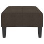 Dark brown fabric footstool 78x56x32 cm by vidaXL, Ottomans - Ref: Foro24-337781, Price: 57,99 €, Discount: %