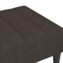 Dark brown fabric footstool 78x56x32 cm by vidaXL, Ottomans - Ref: Foro24-337781, Price: 57,99 €, Discount: %