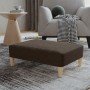 Dark brown fabric footstool 78x56x32 cm by vidaXL, Ottomans - Ref: Foro24-337804, Price: 67,00 €, Discount: %