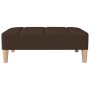 Dark brown fabric footstool 78x56x32 cm by vidaXL, Ottomans - Ref: Foro24-337804, Price: 67,00 €, Discount: %