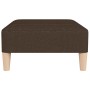 Dark brown fabric footstool 78x56x32 cm by vidaXL, Ottomans - Ref: Foro24-337804, Price: 67,00 €, Discount: %