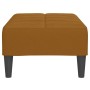 Brown velvet footstool 78x56x32 cm by vidaXL, Ottomans - Ref: Foro24-337797, Price: 66,50 €, Discount: %