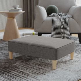 Light gray fabric footstool 78x56x32 cm by vidaXL, Ottomans - Ref: Foro24-337799, Price: 86,99 €, Discount: %