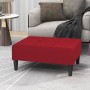 Red wine red velvet footstool 78x56x32 cm by vidaXL, Ottomans - Ref: Foro24-337763, Price: 72,18 €, Discount: %