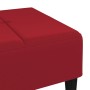 Red wine red velvet footstool 78x56x32 cm by vidaXL, Ottomans - Ref: Foro24-337763, Price: 72,27 €, Discount: %