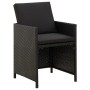 Garden chairs 2 units with black synthetic rattan cushions by vidaXL, Garden chairs - Ref: Foro24-316755, Price: 158,89 €, Di...