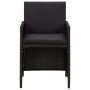 Garden chairs 2 units with black synthetic rattan cushions by vidaXL, Garden chairs - Ref: Foro24-316755, Price: 158,89 €, Di...