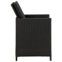 Garden chairs 2 units with black synthetic rattan cushions by vidaXL, Garden chairs - Ref: Foro24-316755, Price: 158,89 €, Di...