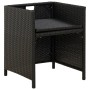 Garden chairs 2 units with black synthetic rattan cushions by vidaXL, Garden chairs - Ref: Foro24-316755, Price: 158,89 €, Di...