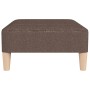 Taupe gray fabric footstool 78x56x32 cm by vidaXL, Ottomans - Ref: Foro24-337809, Price: 90,99 €, Discount: %