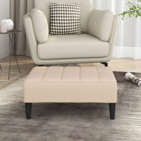 Cream fabric stool 78x56x32 cm by vidaXL, Ottomans - Ref: Foro24-337779, Price: 78,15 €, Discount: %