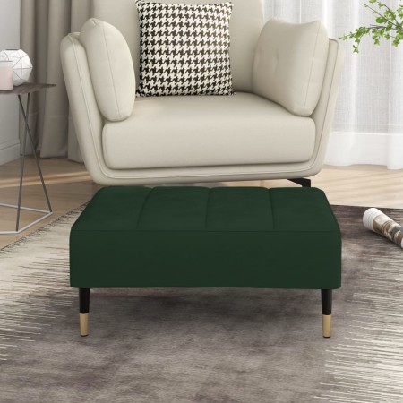 Dark green velvet stool 78x56x32 cm by vidaXL, Ottomans - Ref: Foro24-337814, Price: 83,74 €, Discount: %