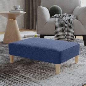 Blue fabric footstool 78x56x32 cm by vidaXL, Ottomans - Ref: Foro24-337805, Price: 86,99 €, Discount: %