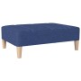 Fußhocker aus blauem Stoff, 78 x 56 x 32 cm von vidaXL, Osmanen - Ref: Foro24-337805, Preis: 86,99 €, Rabatt: %