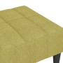 Reposapiés de tela verde 78x56x32 cm de vidaXL, Otomanas - Ref: Foro24-337783, Precio: 67,35 €, Descuento: %