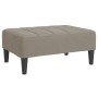 Light gray velvet footstool 78x56x32 cm by vidaXL, Ottomans - Ref: Foro24-337789, Price: 94,99 €, Discount: %